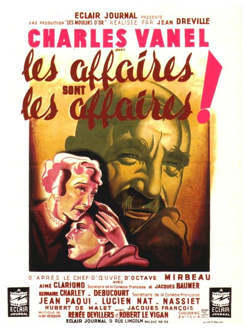 Смотреть фильм Власть денег / Les affaires sont les affaires (1942) онлайн в хорошем качестве SATRip