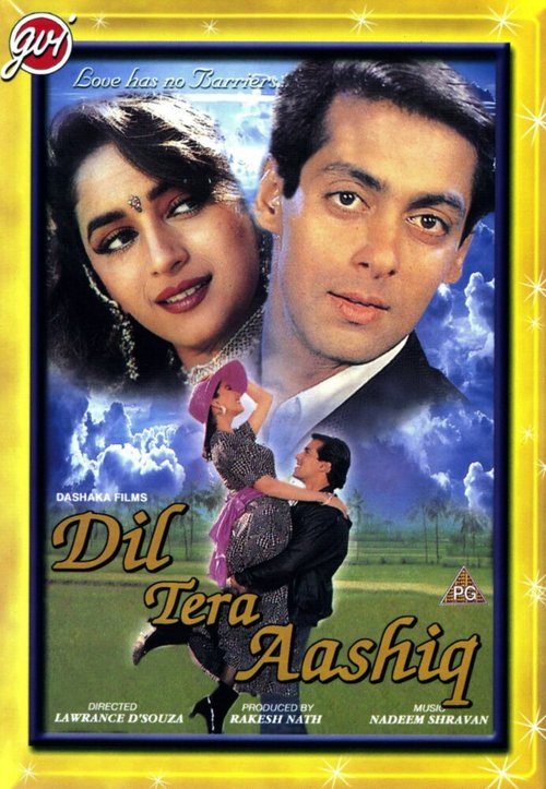 Смотреть фильм Влюбленное сердце / Dil Tera Aashiq (1993) онлайн в хорошем качестве HDRip