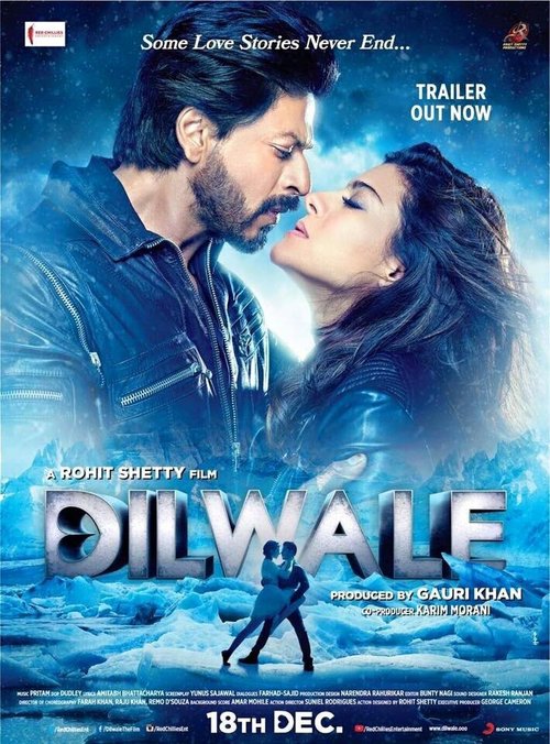 Смотреть фильм Влюблённые / Dilwale (2015) онлайн в хорошем качестве HDRip