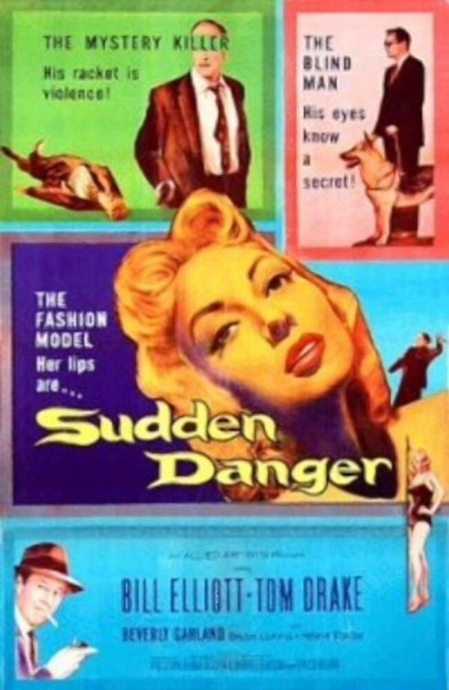 Смотреть фильм Внезапная опасность / Sudden Danger (1955) онлайн в хорошем качестве SATRip