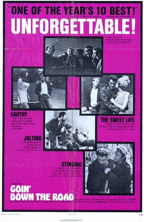 Смотреть фильм Вниз по дороге / Goin' Down the Road (1970) онлайн в хорошем качестве SATRip