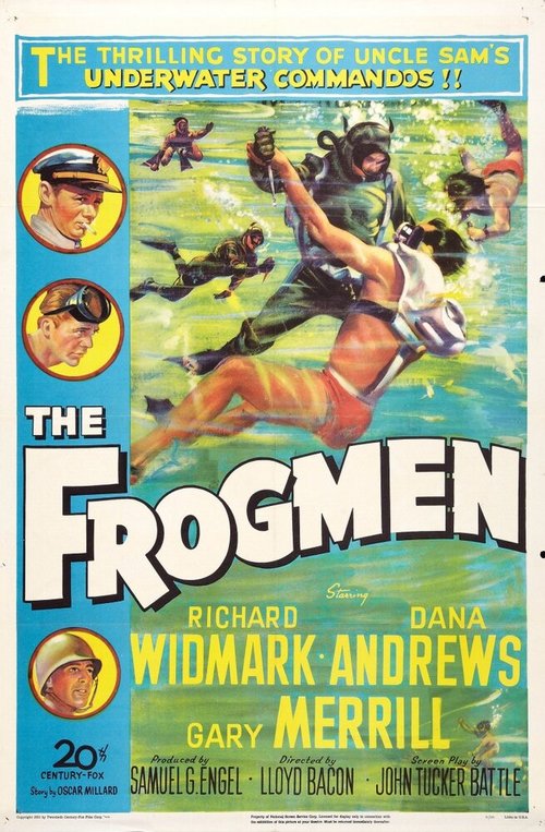 Смотреть фильм Водолазы / The Frogmen (1951) онлайн в хорошем качестве SATRip