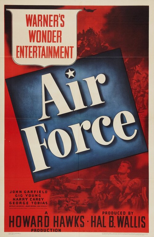 Смотреть фильм Военно-воздушные силы / Air Force (1943) онлайн в хорошем качестве SATRip