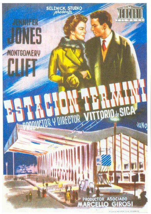 Смотреть фильм Вокзал Термини / Stazione Termini (1953) онлайн в хорошем качестве SATRip