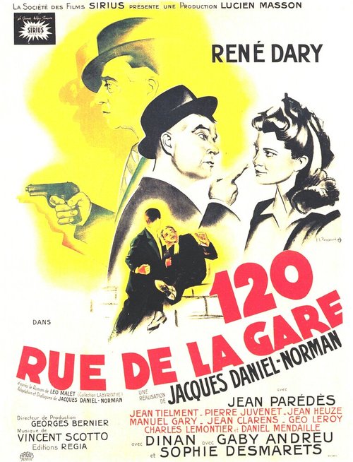 Смотреть фильм Вокзальная улица, 120 / 120, rue de la Gare (1946) онлайн в хорошем качестве SATRip