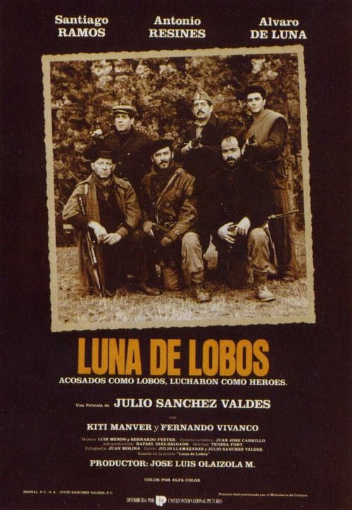 Смотреть фильм Волчья луна / Luna de lobos (1987) онлайн в хорошем качестве SATRip
