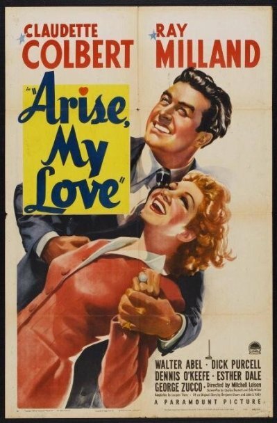 Смотреть фильм Воскресни, любовь моя / Arise, My Love (1940) онлайн в хорошем качестве SATRip