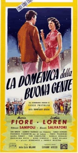 Смотреть фильм Воскресный день добрых людей / La domenica della buona gente (1953) онлайн в хорошем качестве SATRip