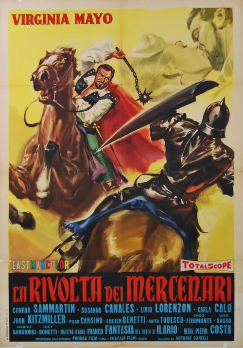 Смотреть фильм Восстание наёмников / La rivolta dei mercenari (1961) онлайн в хорошем качестве SATRip