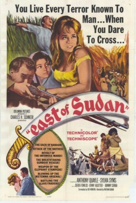 Смотреть фильм Восточный Судан / East of Sudan (1964) онлайн в хорошем качестве SATRip