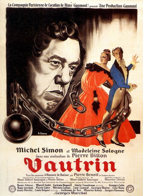 Смотреть фильм Вотрен / Vautrin (1943) онлайн в хорошем качестве SATRip