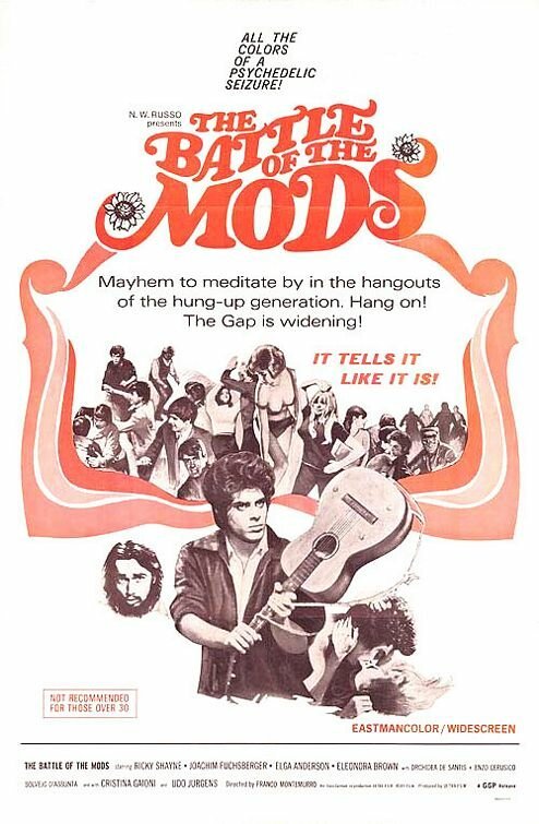 Смотреть фильм Война банд / La battaglia dei mods (1966) онлайн в хорошем качестве SATRip