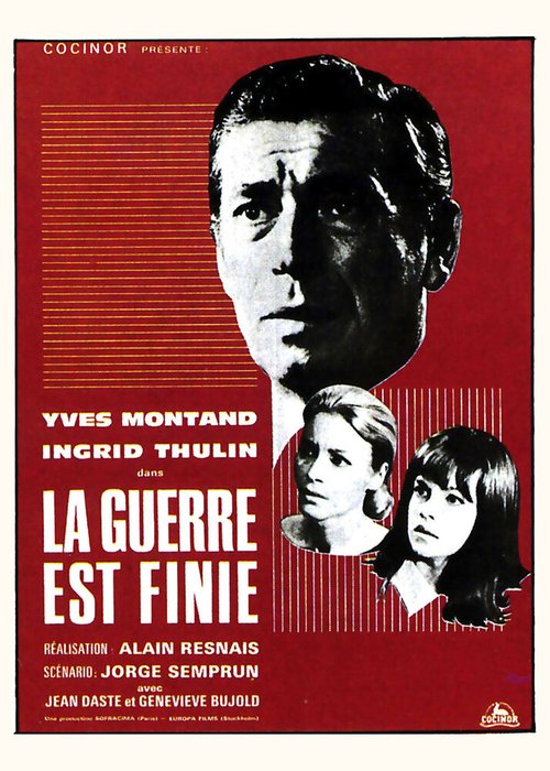 Смотреть фильм Война окончена / La guerre est finie (1966) онлайн в хорошем качестве SATRip