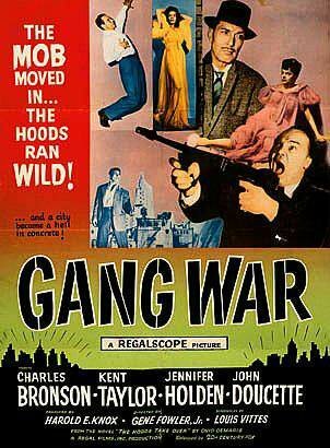 Смотреть фильм Война с гангстерами / Gang War (1958) онлайн в хорошем качестве SATRip