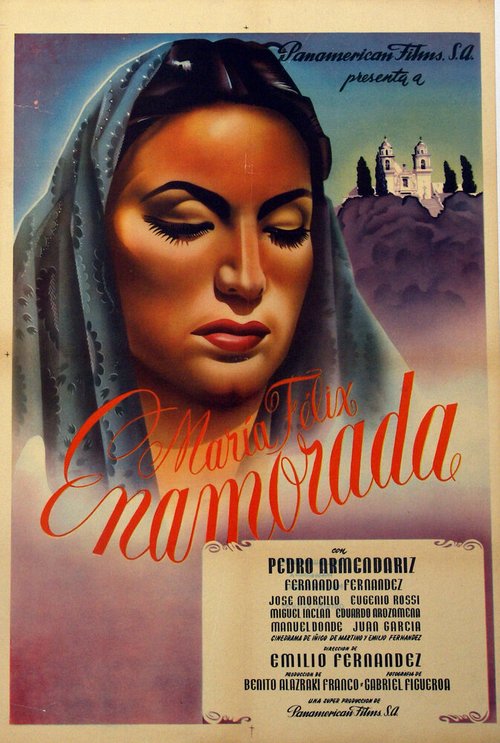 Смотреть фильм Возлюбленная / Enamorada (1946) онлайн в хорошем качестве SATRip