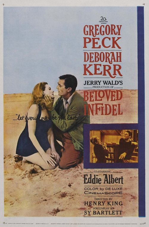 Смотреть фильм Возлюбленный язычник / Beloved Infidel (1959) онлайн в хорошем качестве SATRip