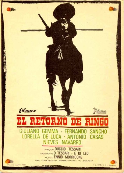 Смотреть фильм Возвращение Ринго / Il ritorno di Ringo (1965) онлайн в хорошем качестве SATRip