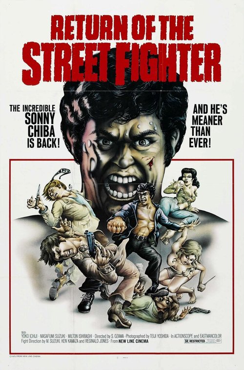Смотреть фильм Возвращение уличного бойца / Satsujin ken 2 (1974) онлайн в хорошем качестве SATRip