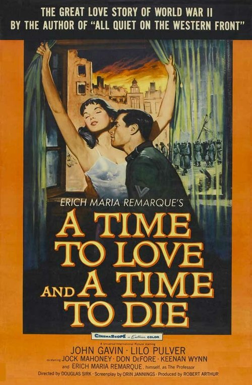 Смотреть фильм Время любить и время умирать / A Time to Love and a Time to Die (1958) онлайн в хорошем качестве SATRip