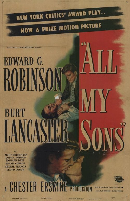 Смотреть фильм Все мои сыновья / All My Sons (1948) онлайн в хорошем качестве SATRip