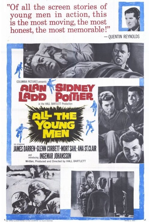Смотреть фильм Все молодые люди / All the Young Men (1960) онлайн в хорошем качестве SATRip