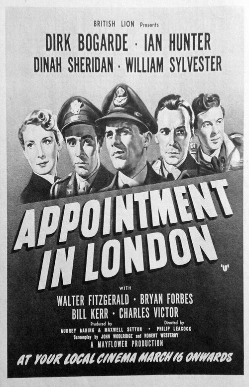 Смотреть фильм Встреча в Лондоне / Appointment in London (1953) онлайн в хорошем качестве SATRip
