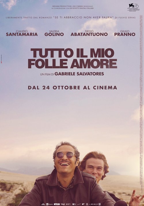 Смотреть фильм Вся моя безумная любовь / Tutto il mio folle amore (2019) онлайн в хорошем качестве HDRip