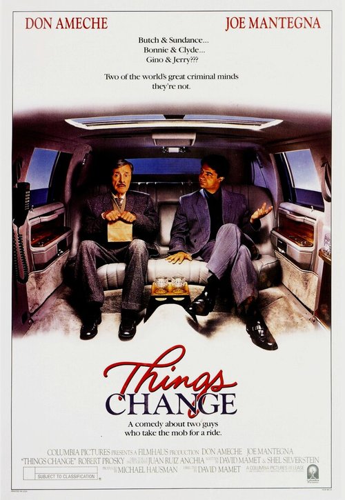 Смотреть фильм Всё меняется / Things Change (1988) онлайн в хорошем качестве SATRip