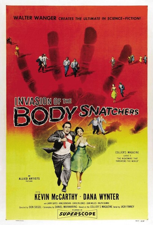 Смотреть фильм Вторжение похитителей тел / Invasion of the Body Snatchers (1955) онлайн в хорошем качестве SATRip