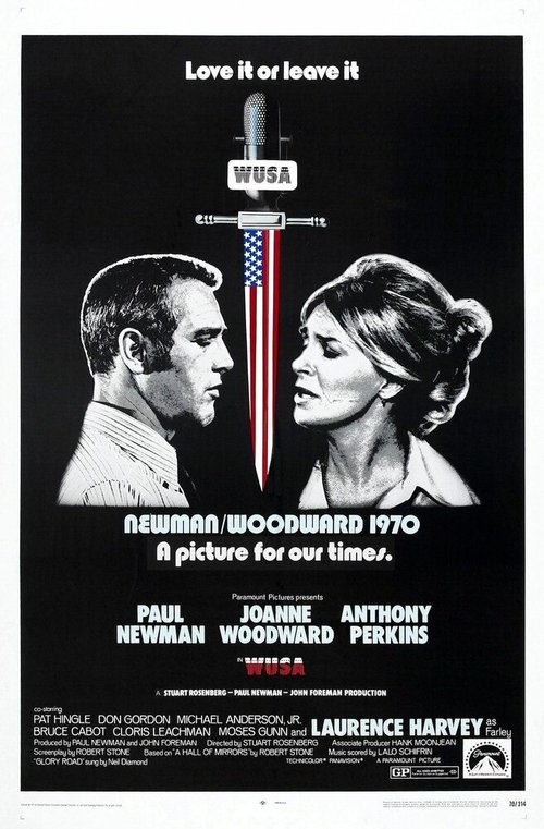 Смотреть фильм Вуса / WUSA (1970) онлайн в хорошем качестве SATRip