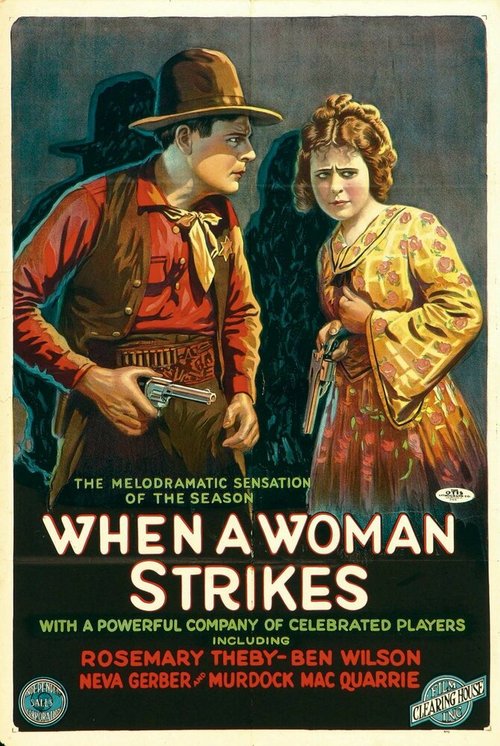 Смотреть фильм When a Woman Strikes (1919) онлайн 
