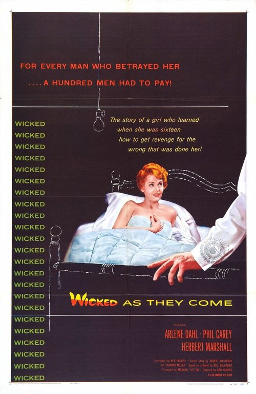 Смотреть фильм Wicked as They Come (1956) онлайн в хорошем качестве SATRip