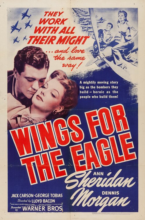 Смотреть фильм Wings for the Eagle (1942) онлайн в хорошем качестве SATRip