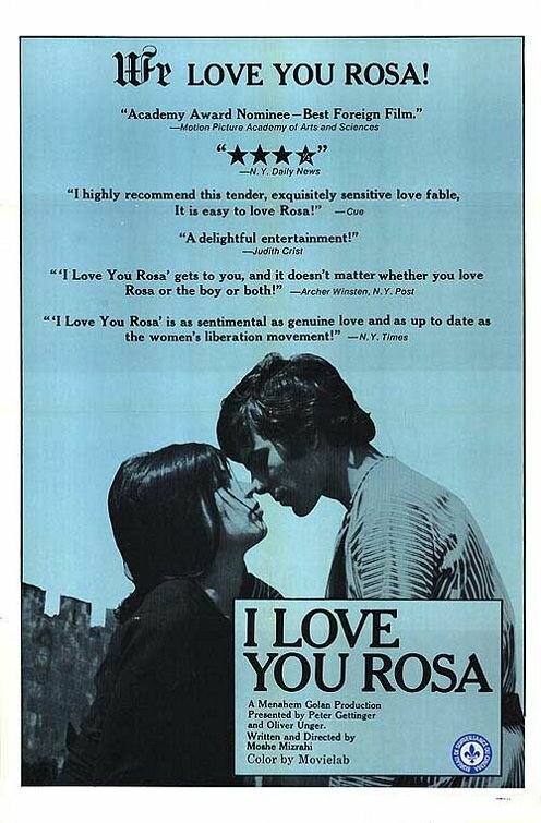 Смотреть фильм Я люблю тебя, Роза / Ani Ohev Otach Rosa (1972) онлайн в хорошем качестве SATRip