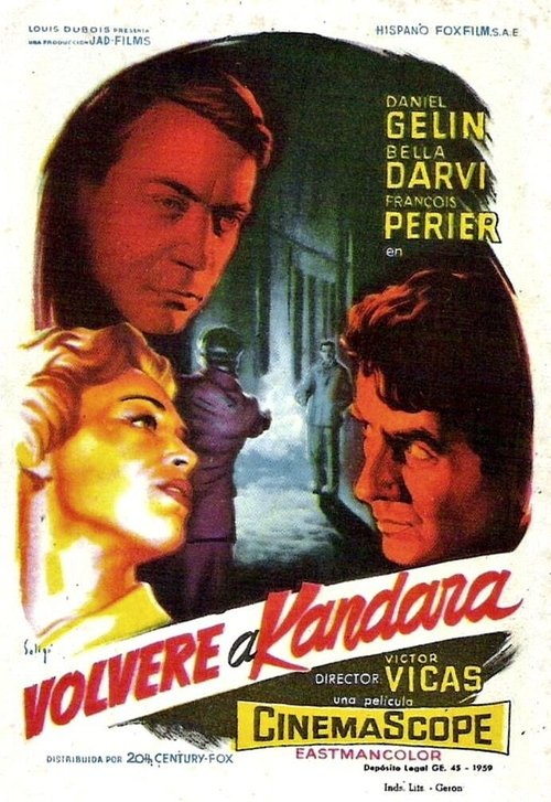 Смотреть фильм Я вернусь в Кандару / Je reviendrai à Kandara (1956) онлайн в хорошем качестве SATRip