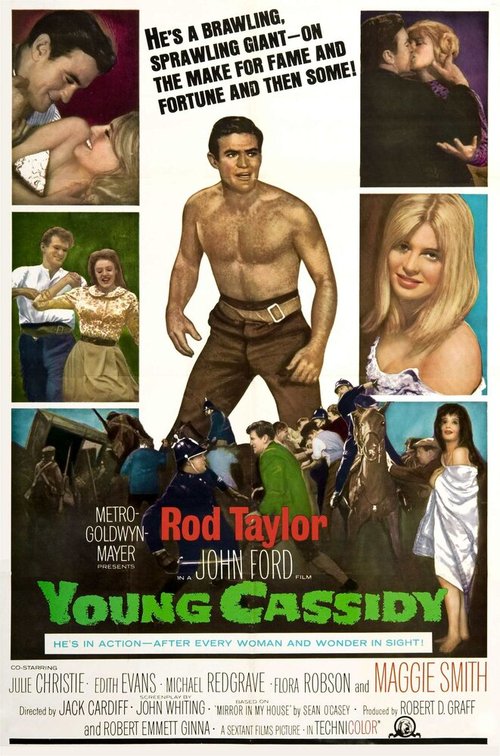 Смотреть фильм Юный Кэссиди / Young Cassidy (1965) онлайн в хорошем качестве SATRip