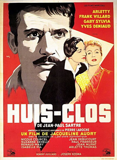 Смотреть фильм За закрытыми дверями / Huis clos (1954) онлайн в хорошем качестве SATRip