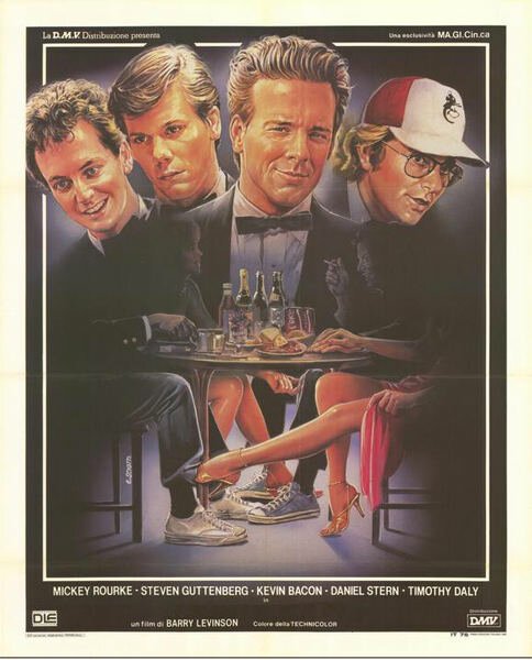 Смотреть фильм Забегаловка / Diner (1983) онлайн в хорошем качестве SATRip