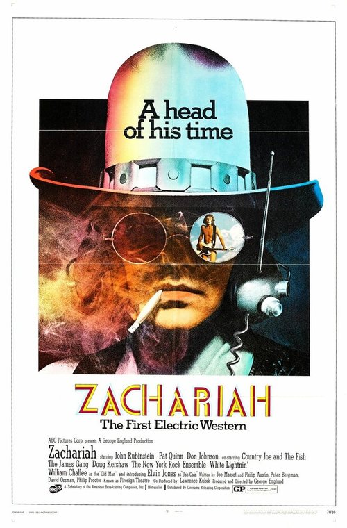 Смотреть фильм Захария / Zachariah (1971) онлайн в хорошем качестве SATRip