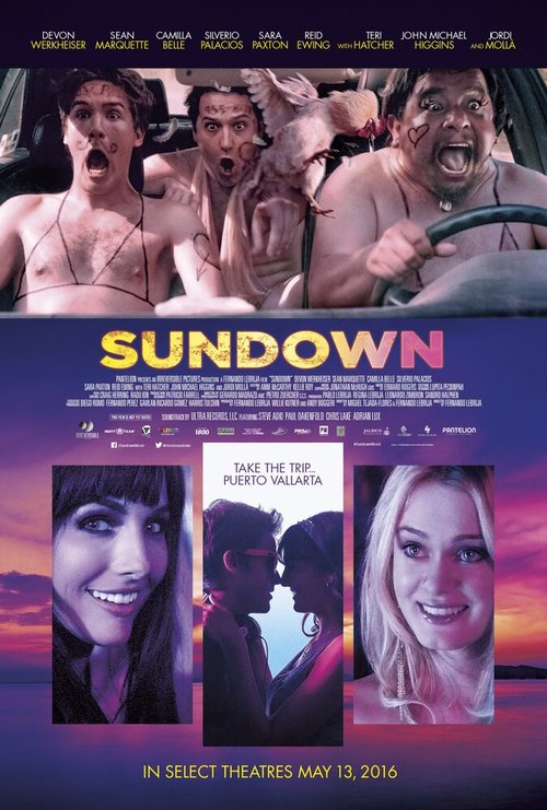 Смотреть фильм Закат / Sundown (2016) онлайн в хорошем качестве CAMRip