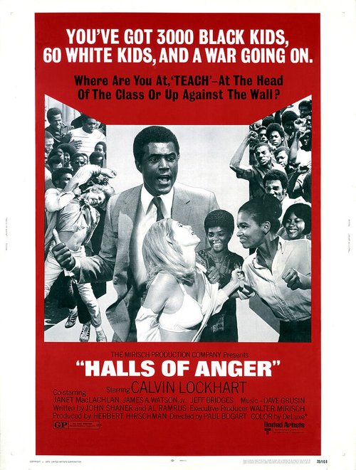 Смотреть фильм Залы гнева / Halls of Anger (1970) онлайн в хорошем качестве SATRip