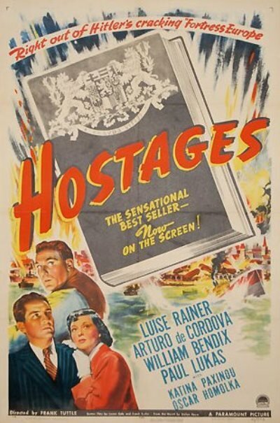 Смотреть фильм Заложники / Hostages (1943) онлайн в хорошем качестве SATRip