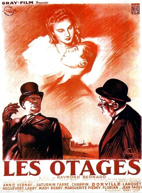 Смотреть фильм Заложники / Les otages (1939) онлайн в хорошем качестве SATRip
