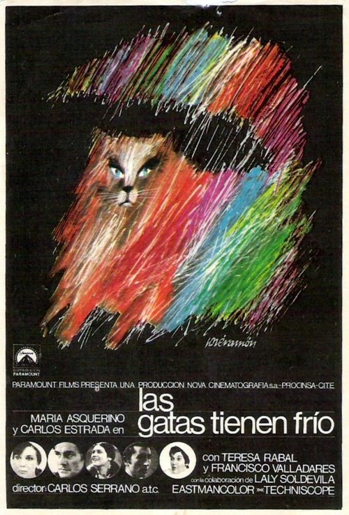 Смотреть фильм Замерзшие кошки / Las gatas tienen frío (1970) онлайн в хорошем качестве SATRip