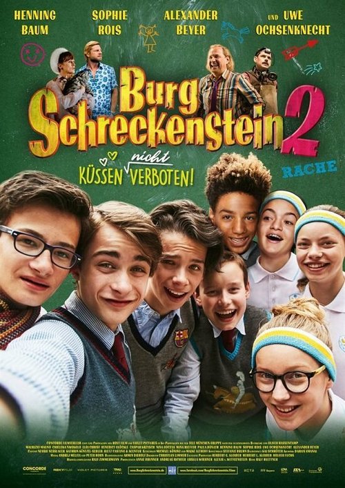 Смотреть фильм Замок Шрекенштайн 2: Поцелуи разрешены / Burg Schreckenstein II - Küssen (nicht) verboten (2017) онлайн в хорошем качестве HDRip