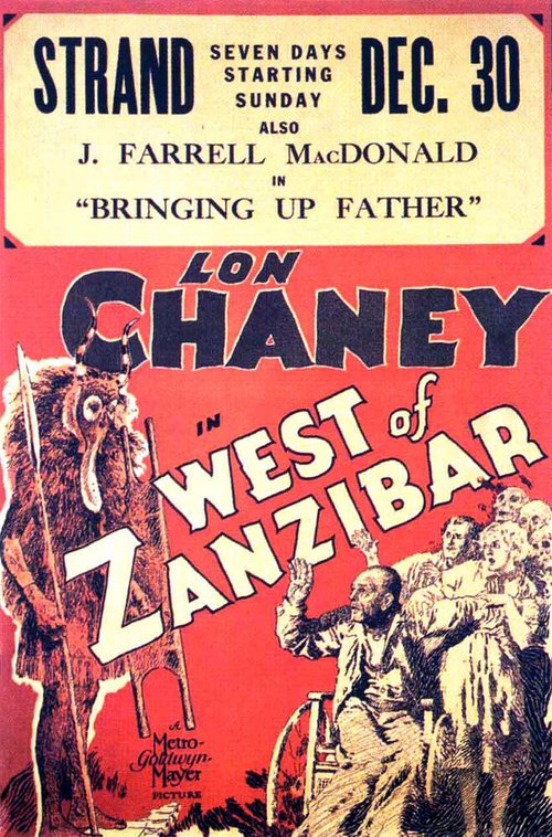 Смотреть фильм Запад Занзибара / West of Zanzibar (1928) онлайн в хорошем качестве SATRip