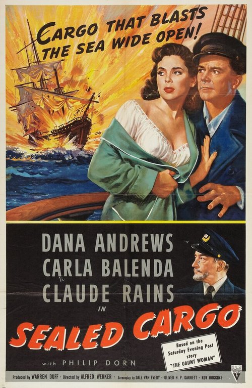 Смотреть фильм Запечатанный груз / Sealed Cargo (1951) онлайн в хорошем качестве SATRip