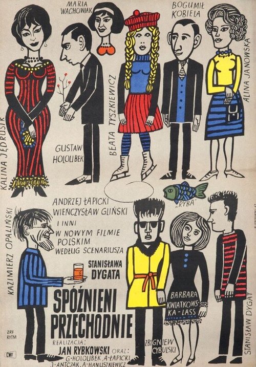 Смотреть фильм Запоздалые прохожие / Spóznieni przechodnie (1962) онлайн в хорошем качестве SATRip