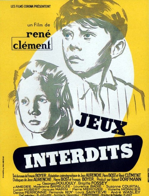 Смотреть фильм Запрещённые игры / Jeux interdits (1952) онлайн в хорошем качестве SATRip