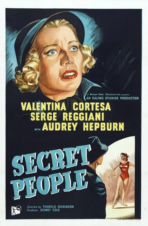 Смотреть фильм Засекреченные люди / Secret People (1952) онлайн в хорошем качестве SATRip